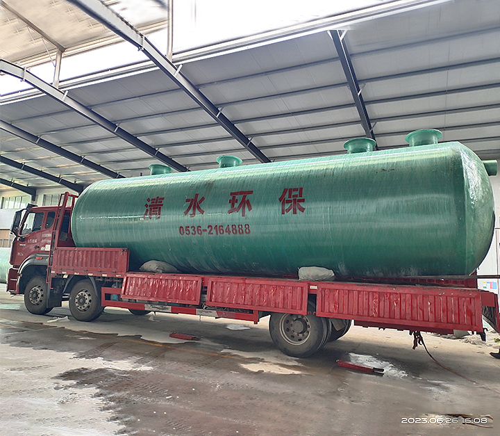 福建客戶(hù)玻璃鋼化糞池